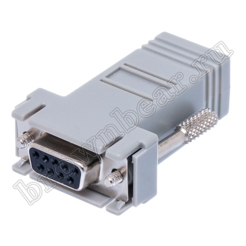 Переходник D-SUB 9 гнездо - RJ45 гнездо GC-9FT8