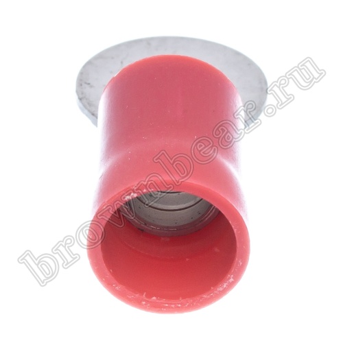 Клемма кольцевая обжимная тип "O" 5.3 мм, на провод 10.0 мм², изолированная, кратно 100шт. TRI-8-5 фото 2