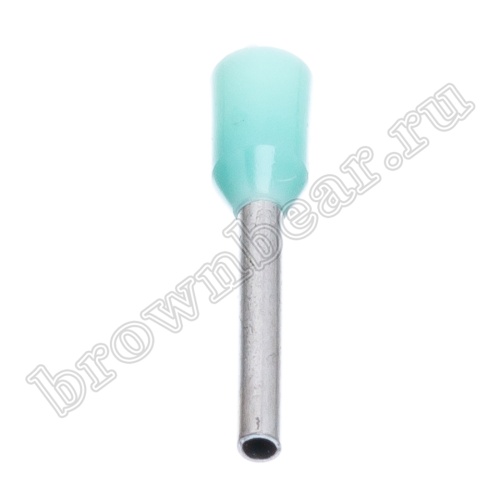 Кабельный наконечник штыревой втулочный изолированный НШВИ 8 мм, под опрессовку на провод 0.34 мм², упаковка 100шт. TIC-0.34-8 фото 5