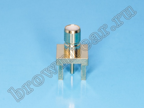 Разъем SMB вилка на плату, Amphenol, SMB1251B1-3GT30G-50 SMB-P фото 4