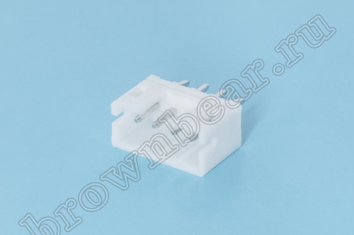 Разъем питания 4 контакта, вилка на плату, шаг 2.0 мм MW-4M