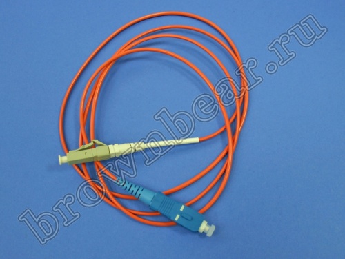LC-SC патч-корд многомодовый 50/125 1м (Simplex) 