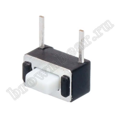 Кнопка тактовая угловая, 6х3.5 мм, h=5 мм, 2 контакта SWT-21-50