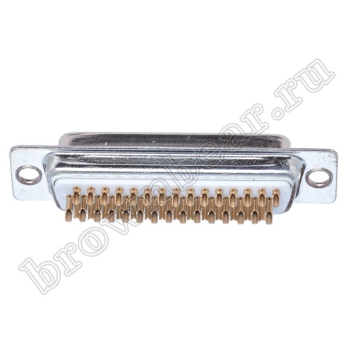 Разъем D-SUB  44 контактов, гнездо на кабель, пайка DHS-44F фото 5