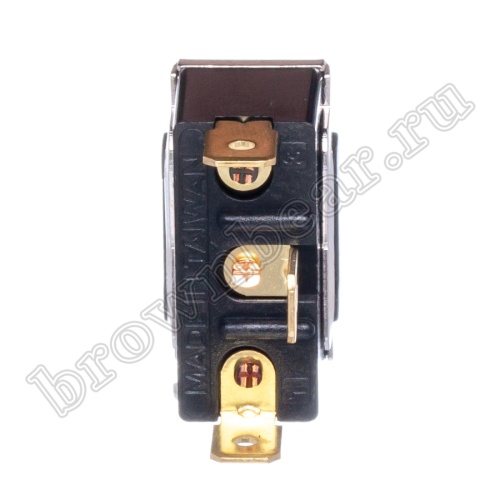 Тумблер однополюсный, 3 контакта (on-off-on), на панель с гайкой, SPDT, B067CP PST-101C фото 3