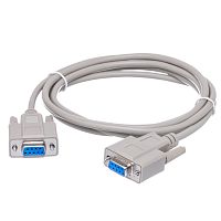 Кабель (шнур) RS-232 DB9F-DB9F, 1.8 метра