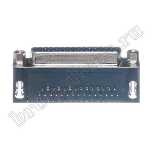 Разъем D-SUB 44 контакта, гнездо на плату, прямой угол DHR-44F фото 7