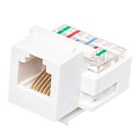 Модуль RJ-12  6P6C, Keystone, белый 