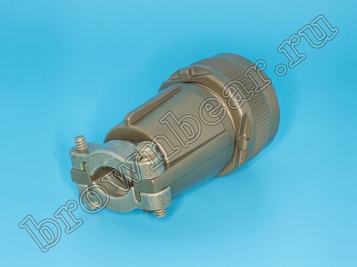 Разъём Amphenol серии MS, 10 контактов, вилка на кабель, тип 18, резьбовой MS3106E-18-1P фото 3