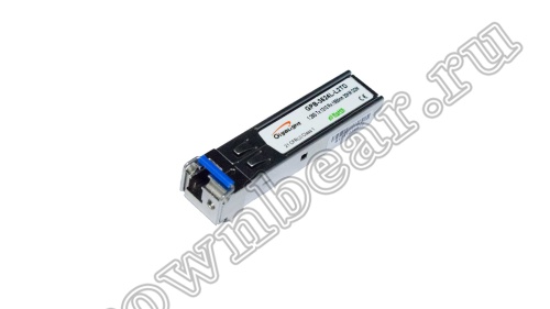 GPB-3524L-L2TD Модуль SFP промышленный, 1Гб/с, WDM, разъем LC, SM, Tx:1310/Rx:1550 нм, DDM, 14 Дб, до 20км