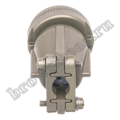 Разъём Amphenol серии MS, 3 контакта, розетка на кабель, тип 14S, резьбовой MS3106E-14S-7S фото 4
