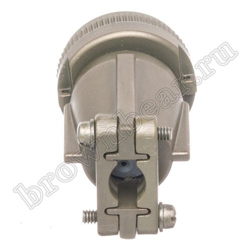 Разъём Amphenol серии MS, 3 контакта, розетка на кабель, тип 14S, резьбовой MS3106E-14S-7S фото 2