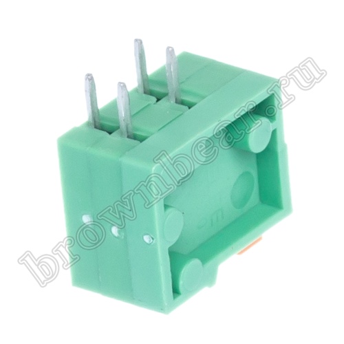 Клеммник нажимной на плату, 3 контакта, 2.54 мм, угловой TB-07AR фото 8