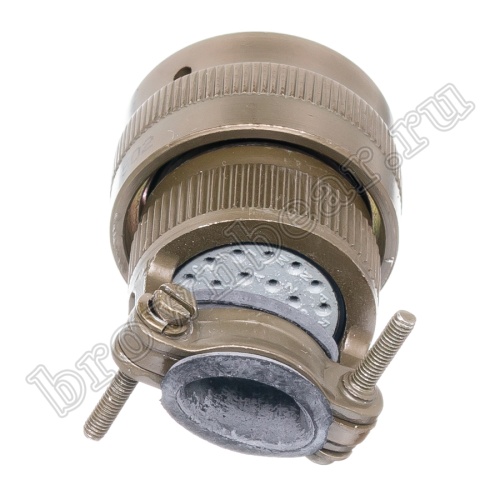 Разъём Amphenol серии 62IN, 26 контактов, розетка на кабель, тип 16, байонетный 62IN-16F-16-26S фото 2