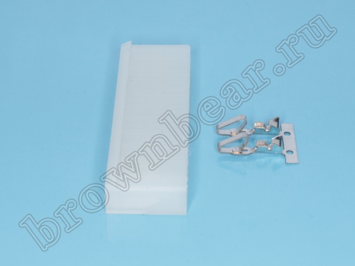 Разъем питания 12 контактов, гнездо на кабель, шаг 5.08 мм MHU-12 фото 6