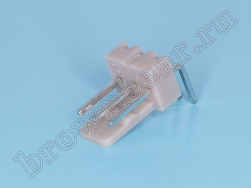 Разъем питания 3 контакта, вилка на плату, прямой угол, шаг 2.54 мм WF-3R