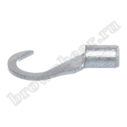 Клемма крюк тип "C" 5.3 мм на провод 0.5 - 1.5 мм², неизолированная,  кратно 100шт. TC-1.25-5 фото 7