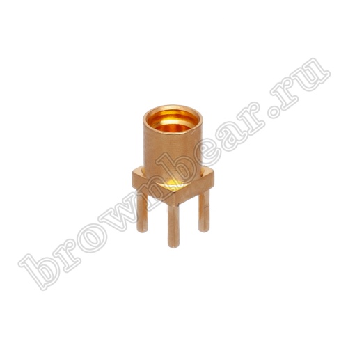 Разъем MMCX гнездо на плату, Amphenol, MMCX6251N1-3GT30G-50 MMCX-J фото 3