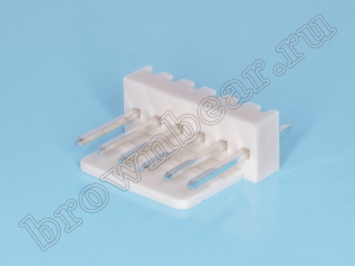 Разъем питания 6 контактов, вилка на плату, шаг 2.54 мм WF-6