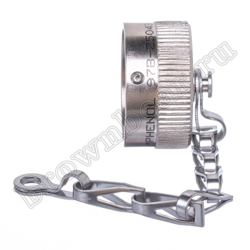 Заглушка Amphenol серии 97B, АСА-B для разъема тип 14S, внутренний байонет 97B25043-14(A23) фото 3