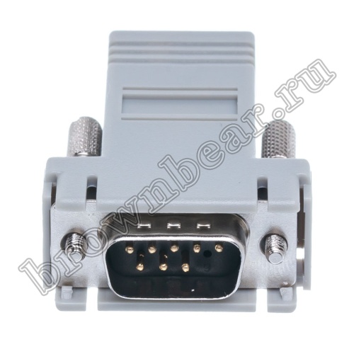 Переходник D-SUB 9 вилка - RJ45 гнездо GC-9MT8 фото 6