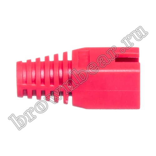 Колпачок изолирующий для разъёма RJ-45, красный TPC-1/R фото 4
