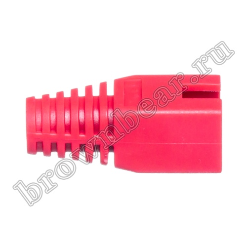 Колпачок изолирующий для разъёма RJ-45, красный TPC-1/R фото 4