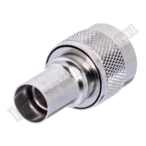 Разъем N штекер на кабель RG-8,213, обжимной N-C8P фото 5