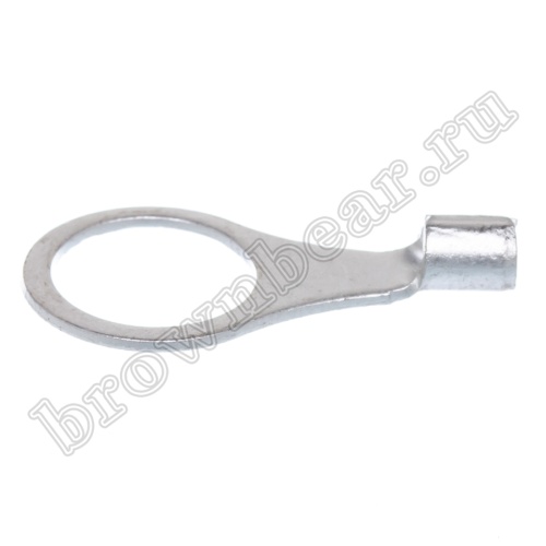 Клемма кольцевая обжимная тип "O" 10.5 мм, на провод 1.5 - 2.5 мм², неизолированная, кратно 100шт. TR-2-10 фото 5