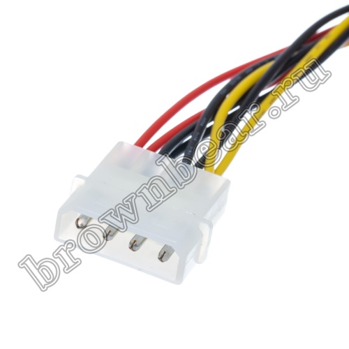 Переходник питания для HDD/SSD, Molex - 2 SATA GCSATA-2 фото 3