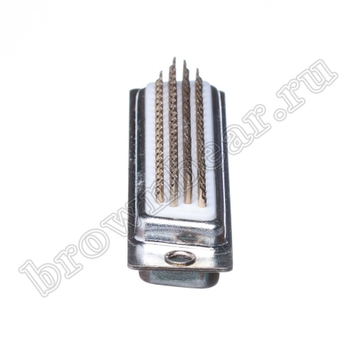 Разъем D-SUB  78 контактов высокой плотности, вилка на кабель, пайка DHS-78M фото 3