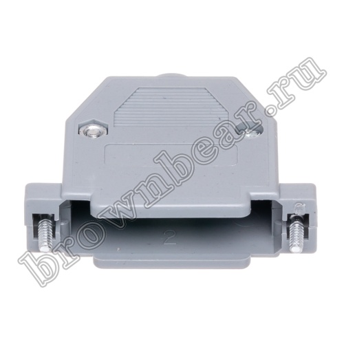 Корпус разъема D-SUB 25 контактов, серый, тип 2 DP-25C-G фото 4