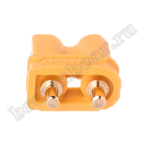 Разъем питания XT30 для АКБ, 2 контакта, розетка на плату XT30UPB30-F.G.Y фото 4