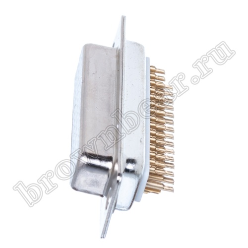 Разъем D-SUB  44 контактов, гнездо на кабель, пайка DHS-44F фото 3