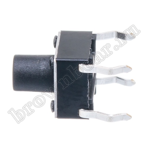 Кнопка тактовая 6х6 мм, h=7.3 мм, 4 контакта SWT-2-73 фото 2