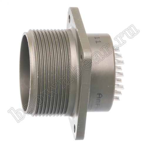Разъём Amphenol серии MS, 19 контактов, вилка на блок, тип 22, резьбовой MS3102E-22-14P фото 3