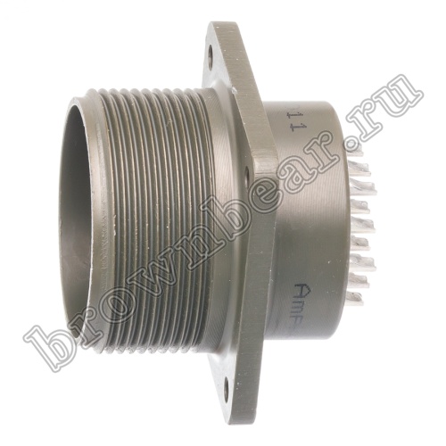 Разъём Amphenol серии MS, 19 контактов, вилка на блок, тип 22, резьбовой MS3102E-22-14P фото 3
