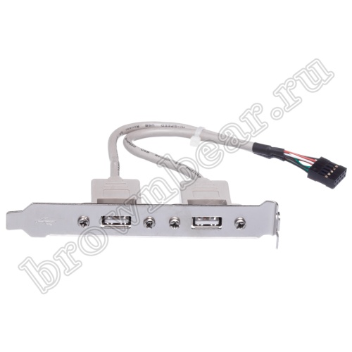 Планка USB, 2 порта тип А - BLD-10 SCUA-22 фото 3