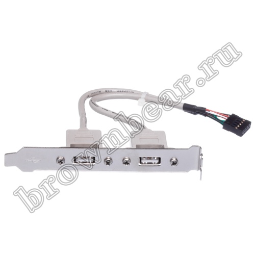 Планка USB, 2 порта тип А - BLD-10 SCUA-22 фото 4