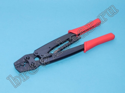 Пресс-клещи (кримпер) для обжима неизолированных клемм на провод 6-20AWG MT-504 фото 4