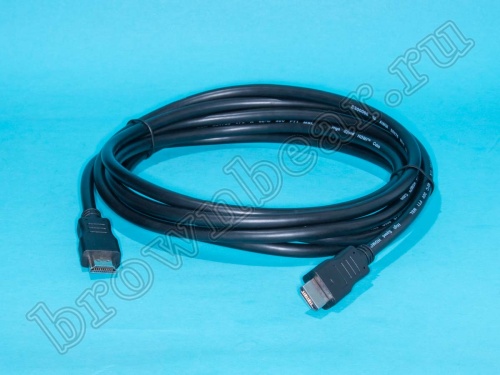 Кабель (шнур) HDMI 19  вилка - HDMI 19  вилка,  5.0 м фото 2