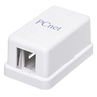 Корпус внешней розетки для 1 модуля keystone, PCnet 