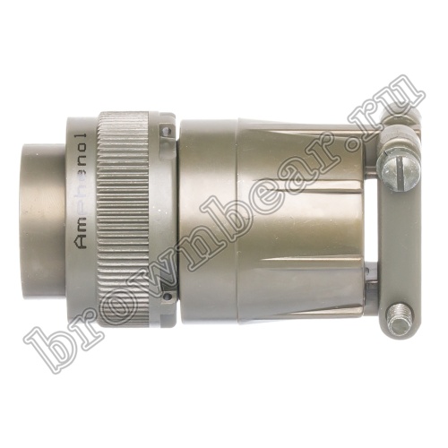 Разъём Amphenol серии MS, 17 контактов, вилка на кабель, тип 20, резьбовой MS3106E-20-29P фото 3