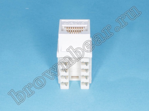 Модуль RJ-45 8P8C кат.6, Keystone, универсальный, компакт, PCnet  фото 4