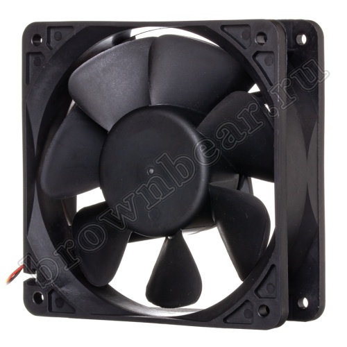 Вентилятор для корпуса 120х120х38, DC 12В, 0.40А, подшипник качения DAC12038H12B фото 5