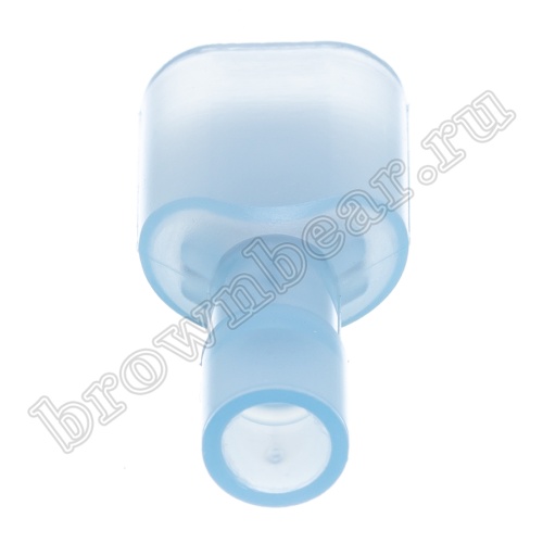 Клемма плоская обжимная 6.3 мм, вилка на провод 1.5 - 2.5 мм², полностью изолированная, кратно 100шт., РПИ-П TAI-2IF фото 3