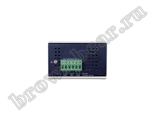 IGUP-1205AT Промышленный медиаконвертер 1 порт 802.3bt PoE++ 1Гб/с + 2 SFP слота 1Гб/с фото 4
