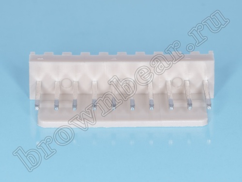 Разъем питания 10 контактов, вилка на плату, шаг 2.54 мм WF-10 фото 5