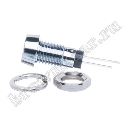 Светодиод в корпусе индикаторный, зеленый, 12.0 mcd фото 5