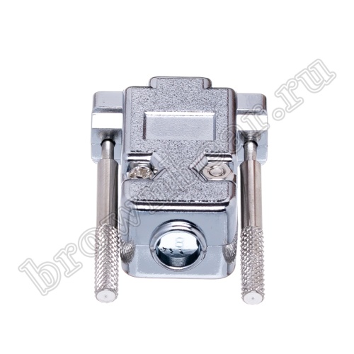 Корпус разъема D-SUB  9 контактов с удлиненными винтами, металлизированный DNT-9C фото 6